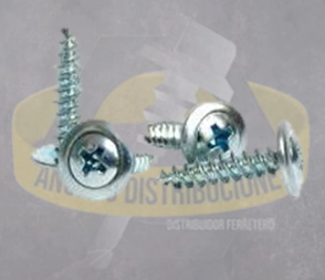 AUTOPERFORANTE T1 AGUJA CABEZA FLANGEADA  8 X 1"