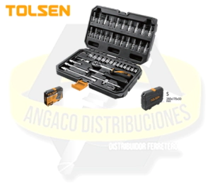 JGO BOCALLAVE 1/4" 46 PZAS IND 1/4"