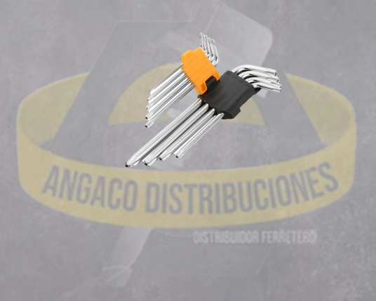 JGO LLAVEALLEN HEX LARGA RANGO T10-T50 (9PZA)
