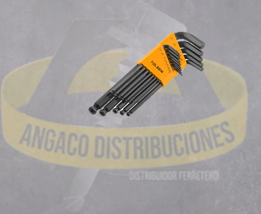 JGOL/ALLEN HEX BOL EXT LARGA RANGO 0.05-3/8 13PZA