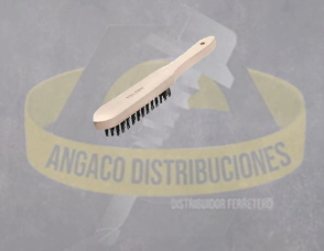 CEPILLO DE ACERO 4 LINEAS