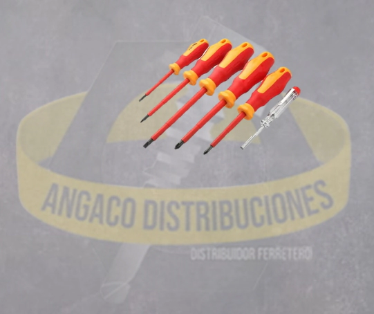 JGODESTOR. 1000V VDE 6PZAS IND 3,4/5.5/PH2/PH1/3