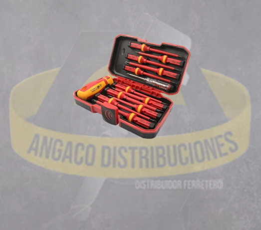 JGODESTOR.1000V VDE 13PZAS IND PL,PH,PZ,TX,B/POLO