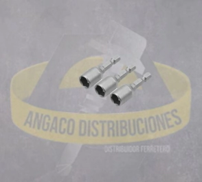 BOQUILLAS MAGNETICAS 3 PIEZAS LONG48MM1/4+5/16+3/8