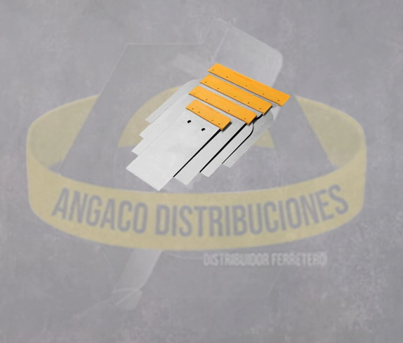 JUEGO DE ESPATULAS 4 PIEZAS 50,80,100,120MM