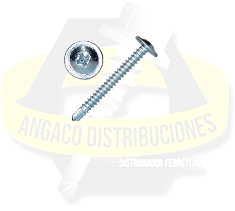 AUTOPERFORANTE T1 MECHA CABEZA FLANGEADA  8 X 1/2