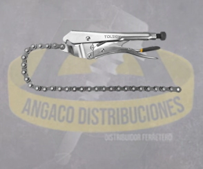 PINZA PRESION A CADENA 10"