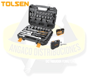 JGO B.LLAVE 1/4 Y 1/2 ( 45P ) 1/2