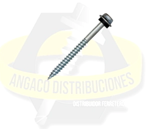 AUTOPERFORANTE T 17 RANURADO CABEZA HEX.C/AR. 1/4 X 2 1/2