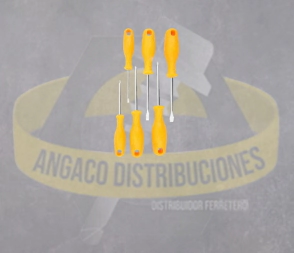 JGO DESTORNILLADORES 6 PZAS 0