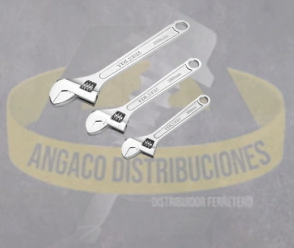 JUEGO LLAVES AJUSTABLES 6