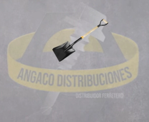 PALA DE ACERO CON MANGO 280X235X1025MM