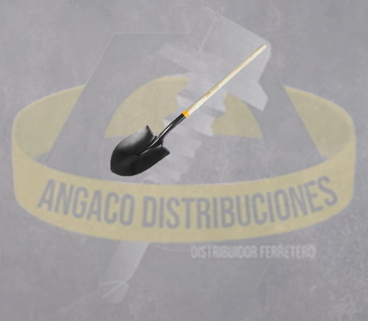 PALA DE ACERO CON MANGO 215X290X1480MM