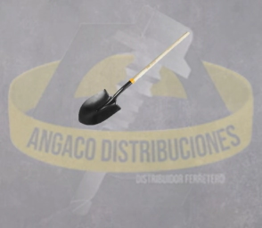 PALA DE ACERO CON MANGO 215X290X1480MM