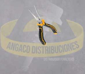 MINI PINZA MEDIA CAÑA AGUJA (INDUSTRIAL) 140MM / 5.5