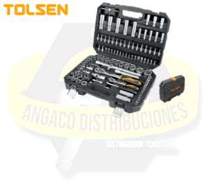 JUEGO DE BOCALLAVES ACCESORIOS 108 PIEZAS(INDUSTRIAL) 1/2