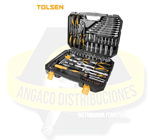 JUEGO DE  HERRAMIENTAS CON ACCESORIOS ( 116 PIEZAS )  116 PIEZAS