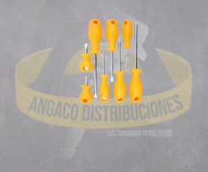 JUEGO DE DESTORNILLADORES DE 8 PIEZAS 8 PIEZAS