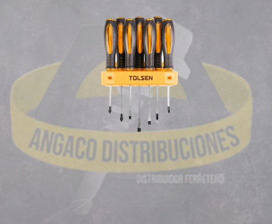 JUEGO DE DESTORNILLADORES 7 PIEZAS 7 PIEZAS