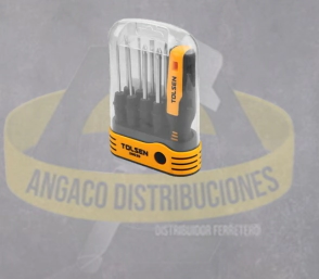 JUEGO DE DESTORNILLADORES INTERCAMBIABLES DE 9 PIEZAS 9 PIEZAS