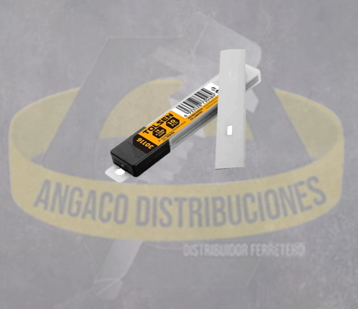 REPUESTO DE CUTTER 10 PIEZAS 100*18,5X0.4MM