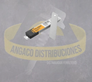 REPUESTO DE CUTTER 10 PIEZAS 18X100MM