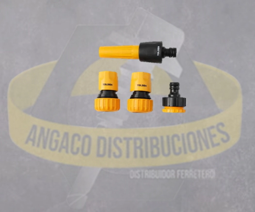 JUEGO DE  CONECTORES DE MANGUERA 4 PIEZAS 4 PIEZAS