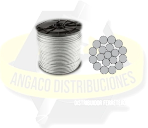 CABLE ACERO GALV 1x19  ø2.5x200