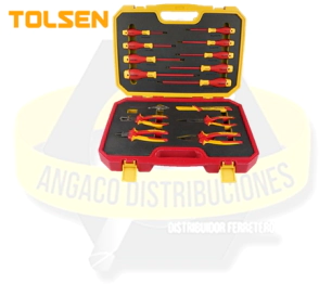 JGO HERRAM MANUALES AISL (15P) 15 PIEZAS