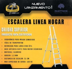 ESCALERA LÍNEA HOGAR 3 ESCALONES PANTTHOR