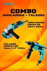 COMBO AMOLADORA 4.1/2